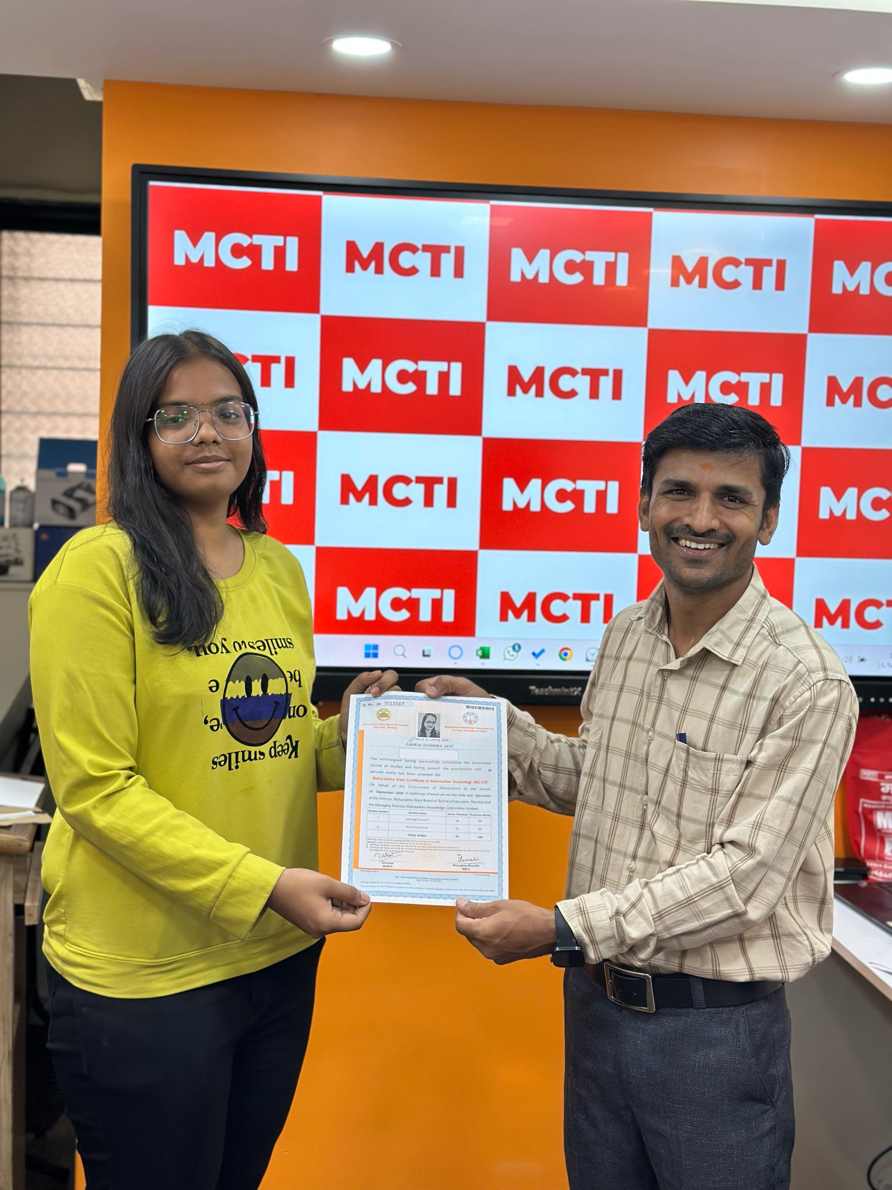 Certificate Distribution - Anushka